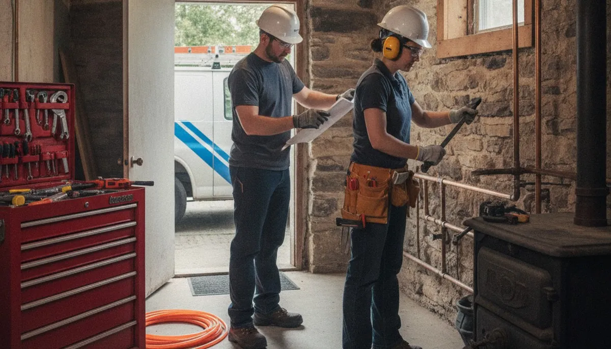 Emergency plumbing repair service in Albany, NY for residential and commercial pipe leaks and clogs