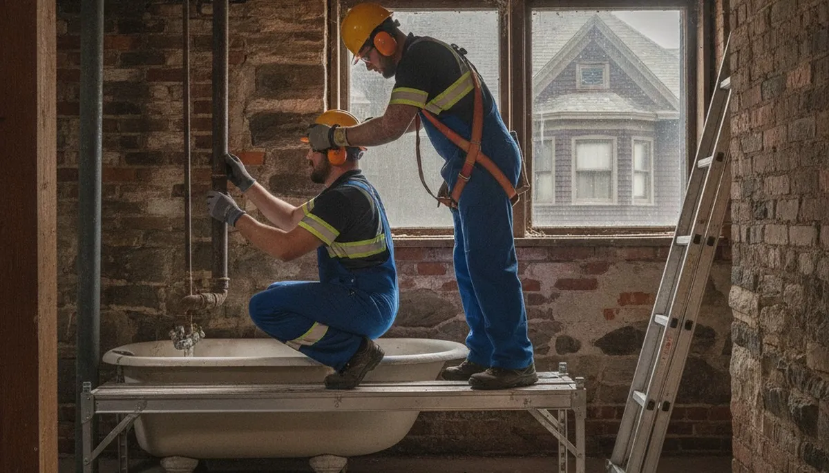 Emergency plumbing repair service in Albany, NY for residential and commercial leaks and pipe issues