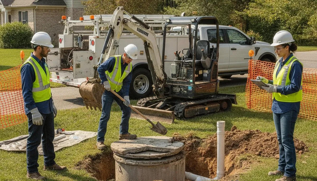Septic repair service in Albany, NY for homes with aging systems and seasonal ground shift issues