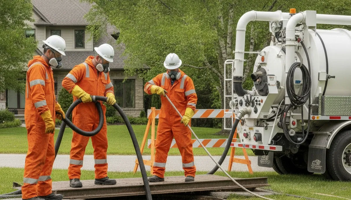 Albany, NY septic tank cleaning service for homes by On Call Plumbers