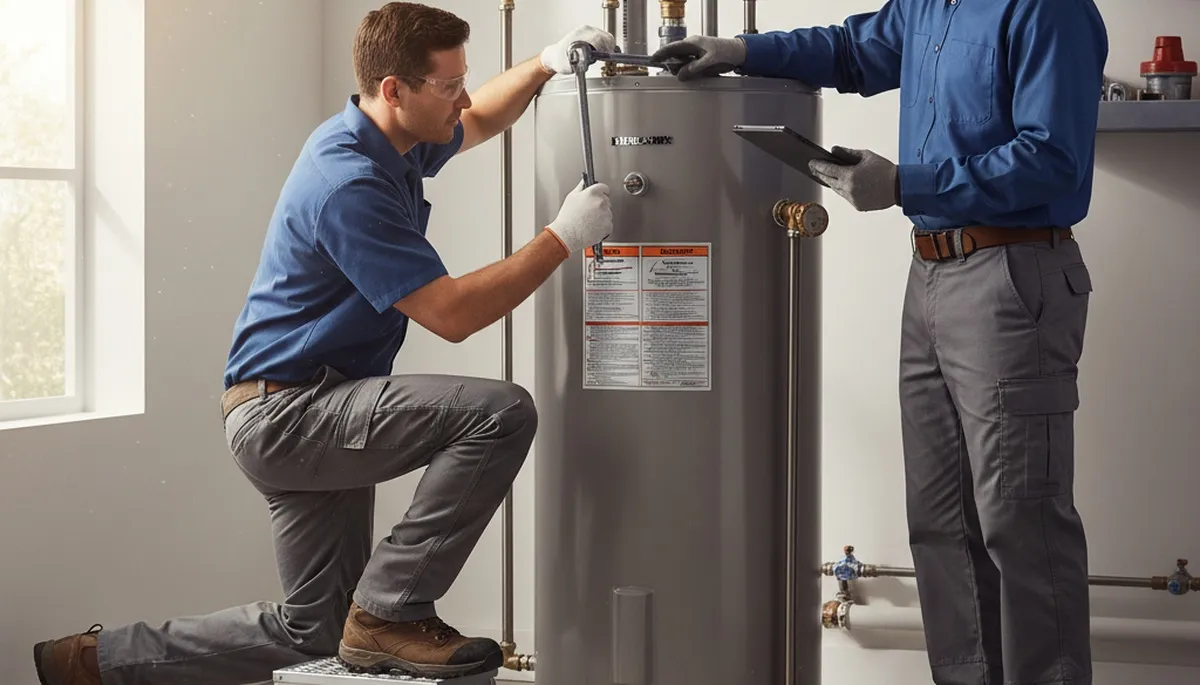 Water heater repair technician serving Albany, NY for emergency hot water issues
